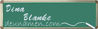 Dina Blanke Visitenkarte